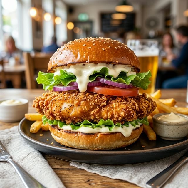 Crispy Chicken Burger